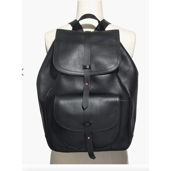 Madewell The Transport Rucksack Black Purse Backpack - Picture 4 of 9